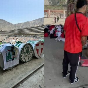 Lima em Clima de Libertadores Mosaicos, Bandeiras e Tensão na Estrada para Final Palmeiras x Flamengo
